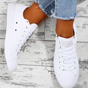 White Converse